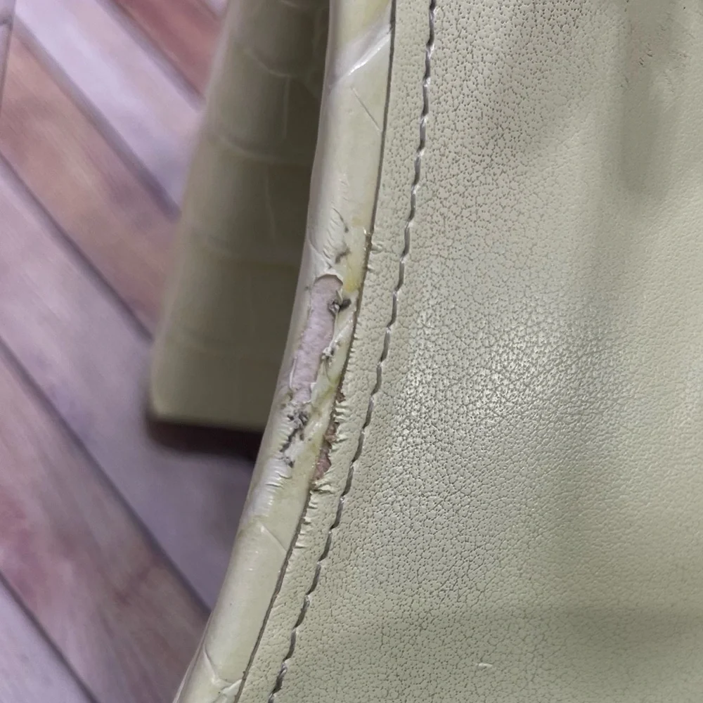 Guess Platform Block Heels Light‎ Green Size 8 sb